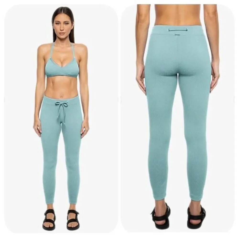 Koral Women’s Duke High Rise Groove Legging Aquamarine Sz S